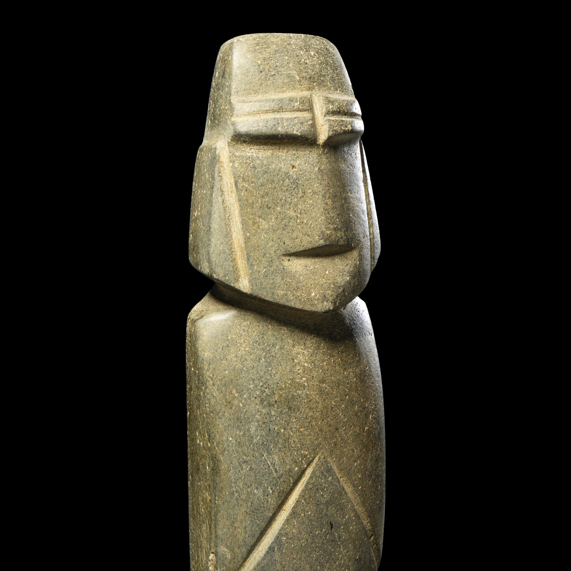 A Mezcala Diorite Figure