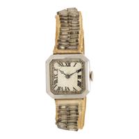 Antique, Platinum Watch with Cartier Paris Stamped Movement