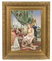 Ettore Simonetti, (Italian, 1857-1909), Servant and Mistress