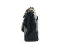 Chanel Medium Classic Double-Flap Bag in Navy Lambskin Leather