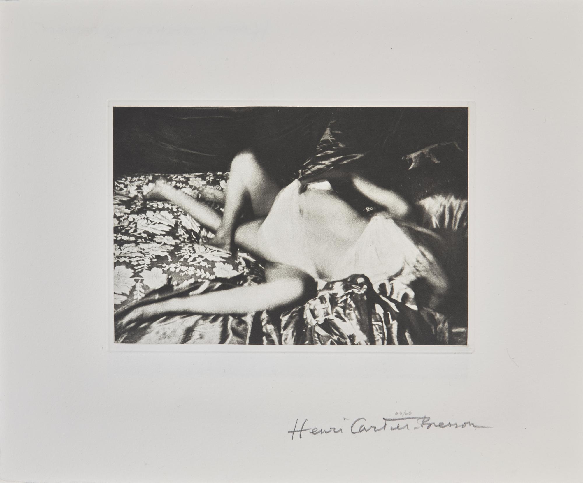 Cartier-Bresson, Henri (1908-2004), photographer. -- Baudelaire, Charles (1821-1867). Portfolio for Three Poems from Les Fleurs du Mal. New York: The Limited Editions Club, 1997.