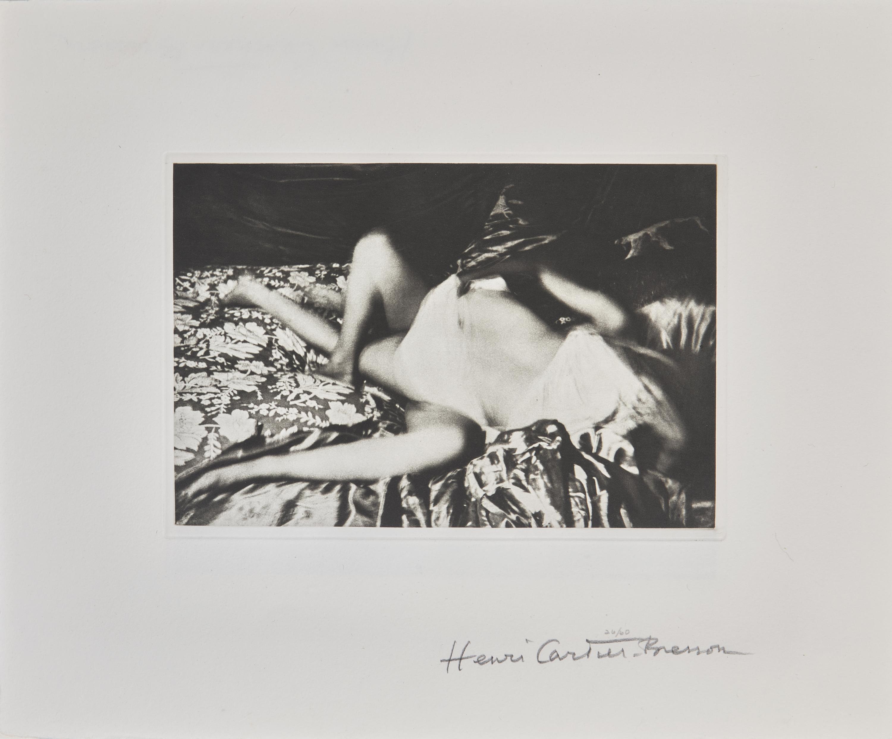 Cartier-Bresson, Henri (1908-2004), photographer. -- Baudelaire, Charles (1821-1867). Portfolio for Three Poems from Les Fleurs du Mal. New York: The Limited Editions Club, 1997.