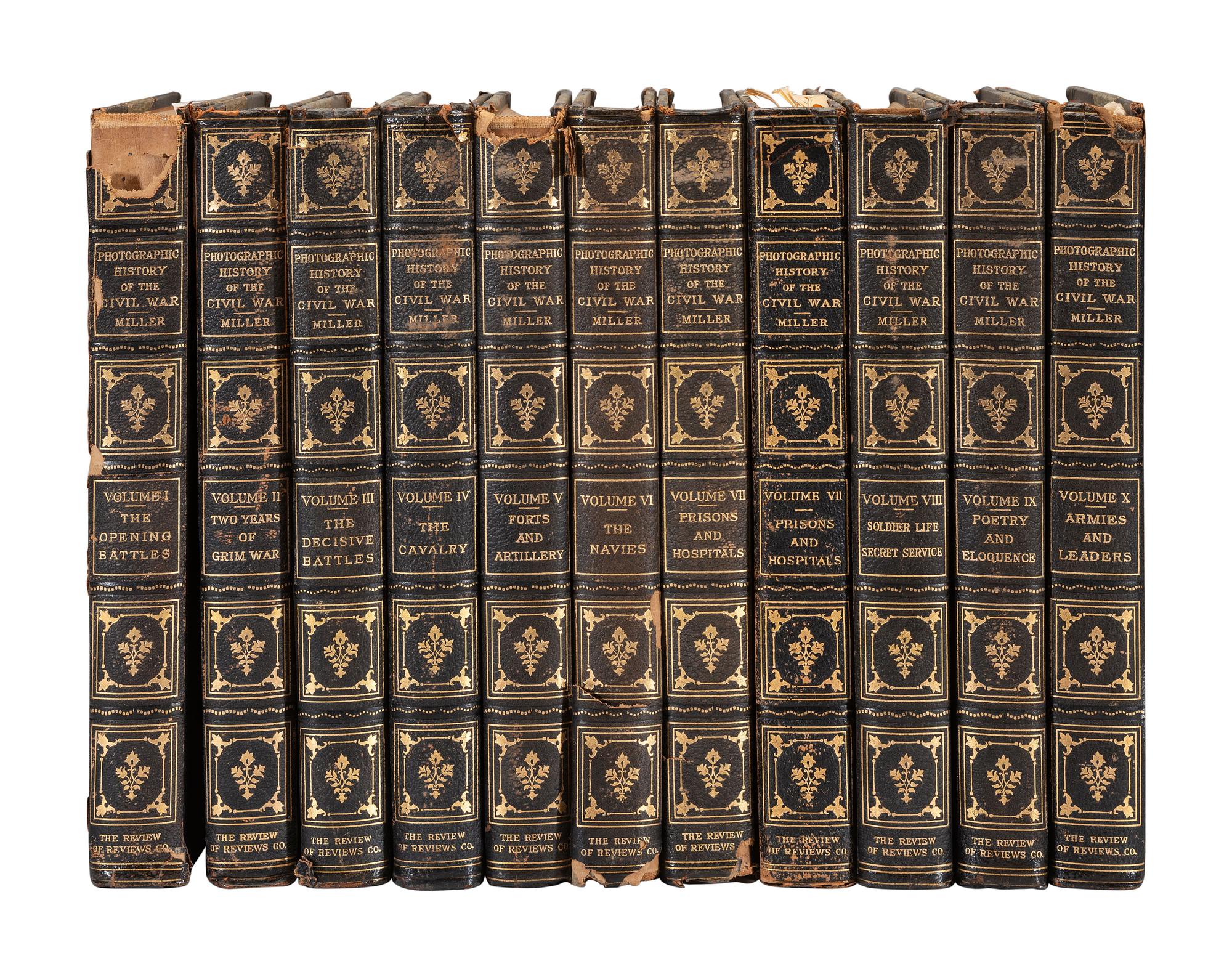 [CIVIL WAR]. Civil War photography. Approx. 26 volumes.