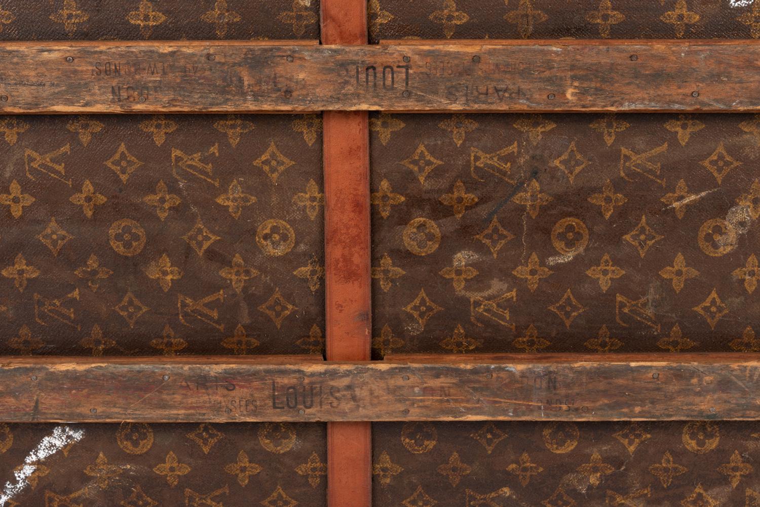 Bertha Palmer's Louis Vuitton Trunk, Late 19th Century