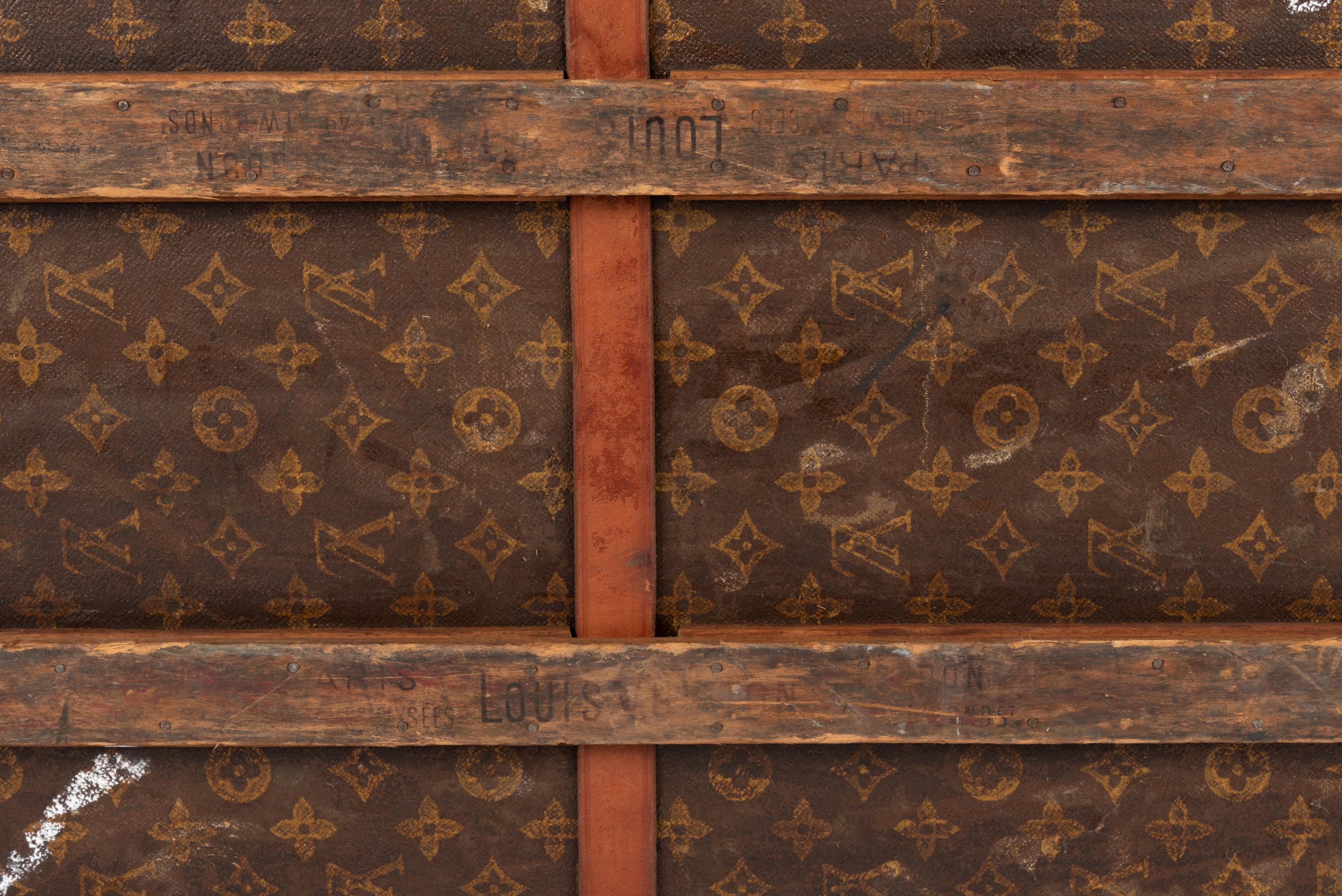 Bertha Palmer's Louis Vuitton Trunk, Late 19th Century