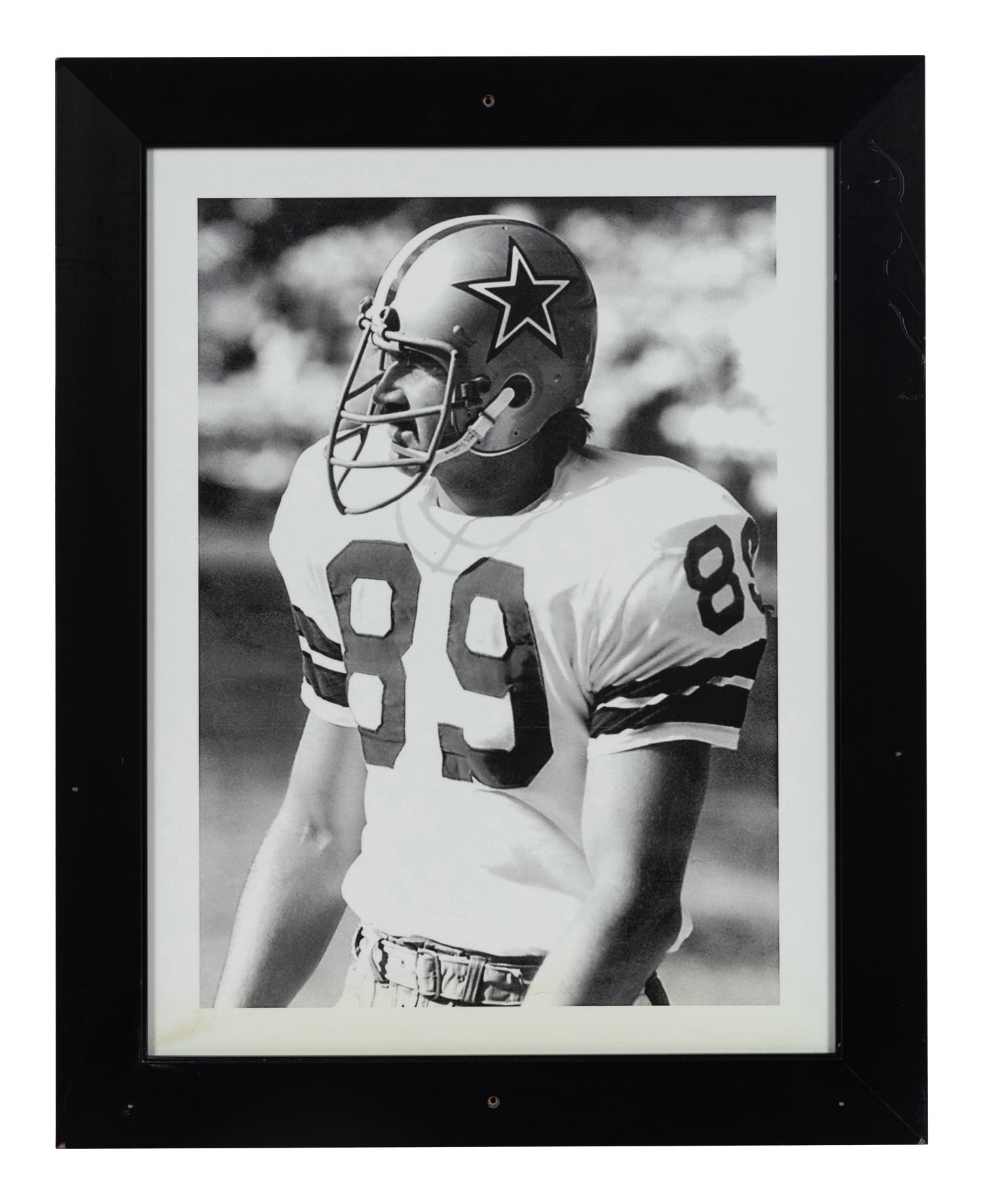 A Group of Six Photographs Depicting Mike Ditka with Dallas Cowboys Formerly Displayed at Mike Ditka’s Restaurant