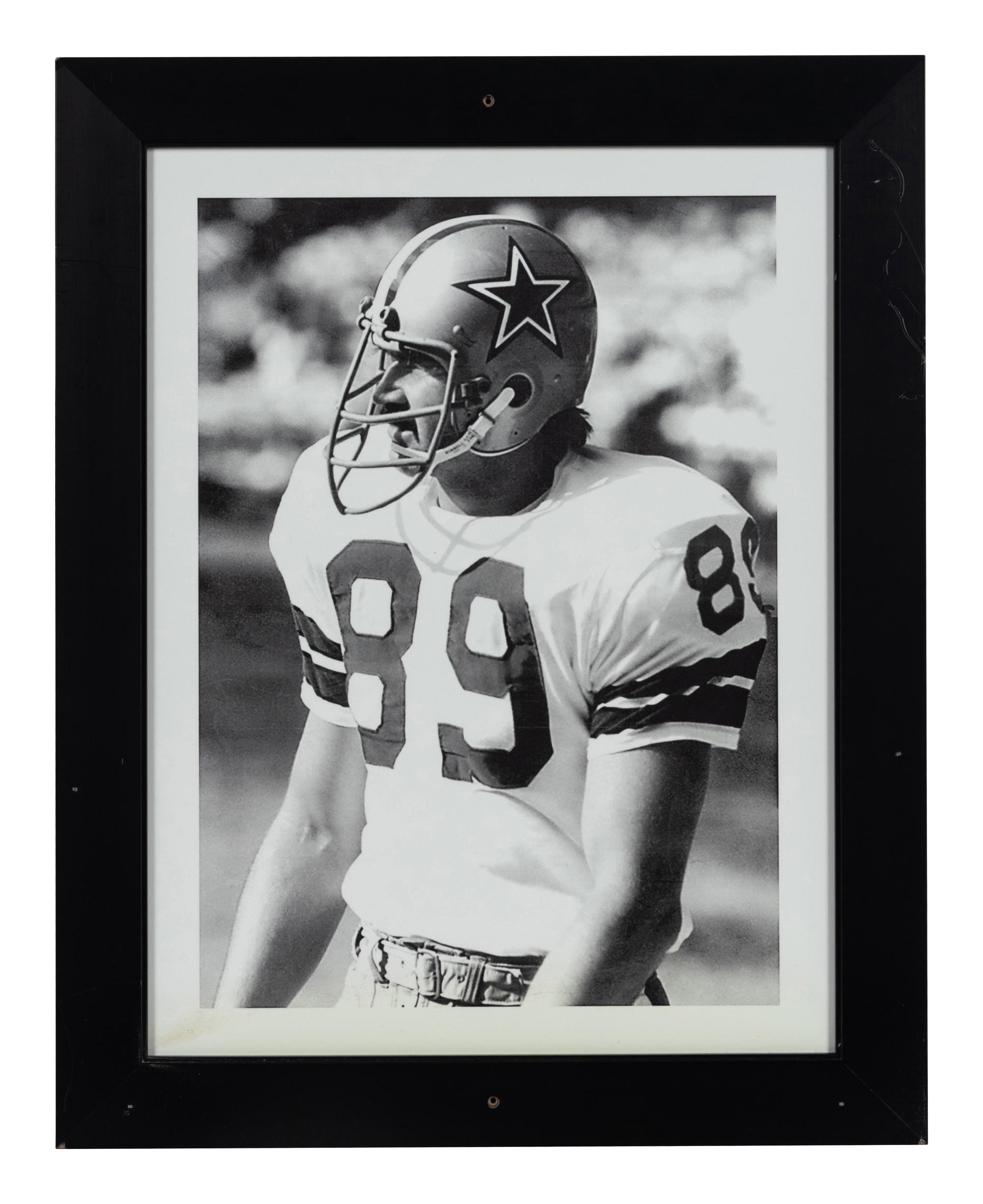 A Group of Six Photographs Depicting Mike Ditka with Dallas Cowboys Formerly Displayed at Mike Ditka’s Restaurant