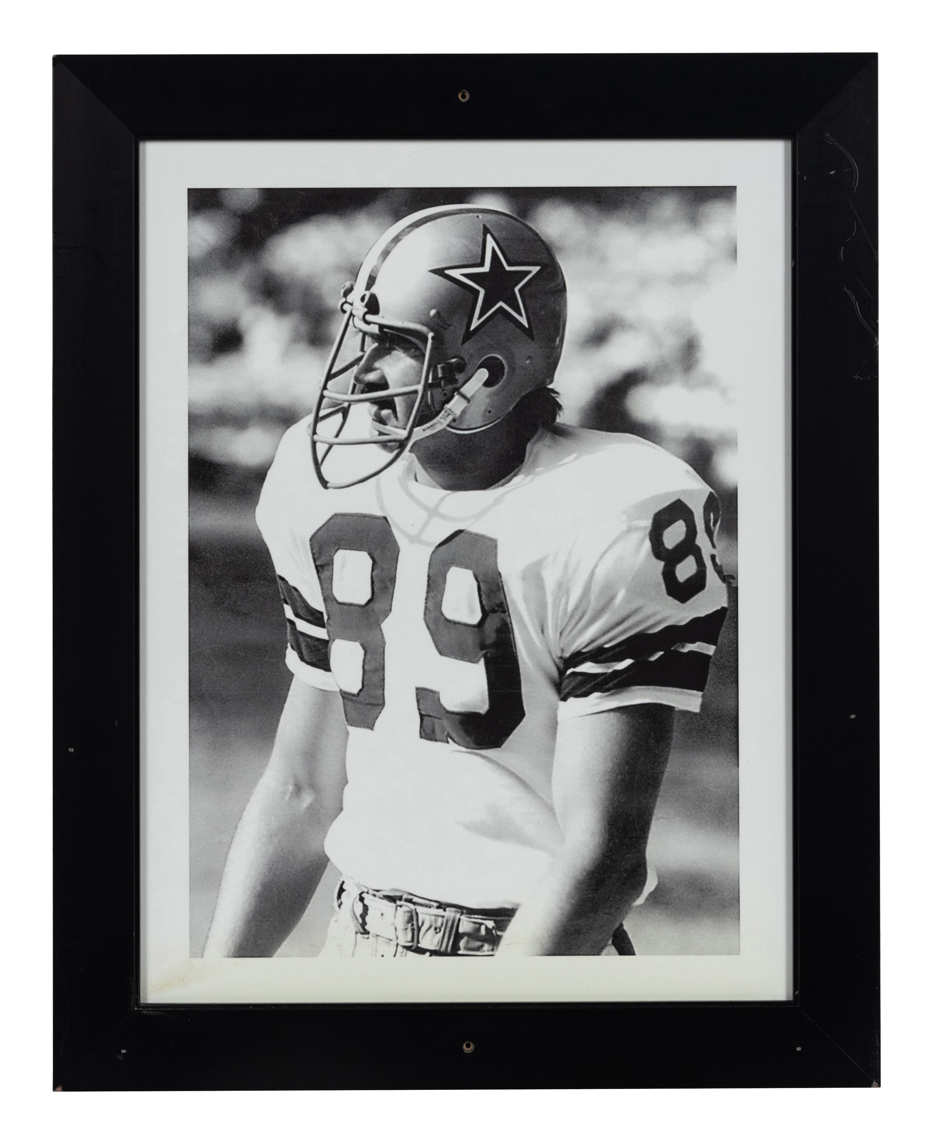A Group of Six Photographs Depicting Mike Ditka with Dallas Cowboys Formerly Displayed at Mike Ditka’s Restaurant