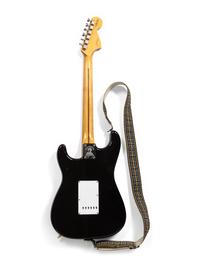 A Fender Black Jimmy Hendrix Special Edition Stratocaster Electric Guitar