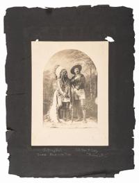 [NATIVE AMERICANS]. BARRY, David F. (1854-1934), photographer. A collection of 51 photographs of Native American subjects, George Armstrong Custer, and personalities and places associated with the Battle of Little Bighorn.
