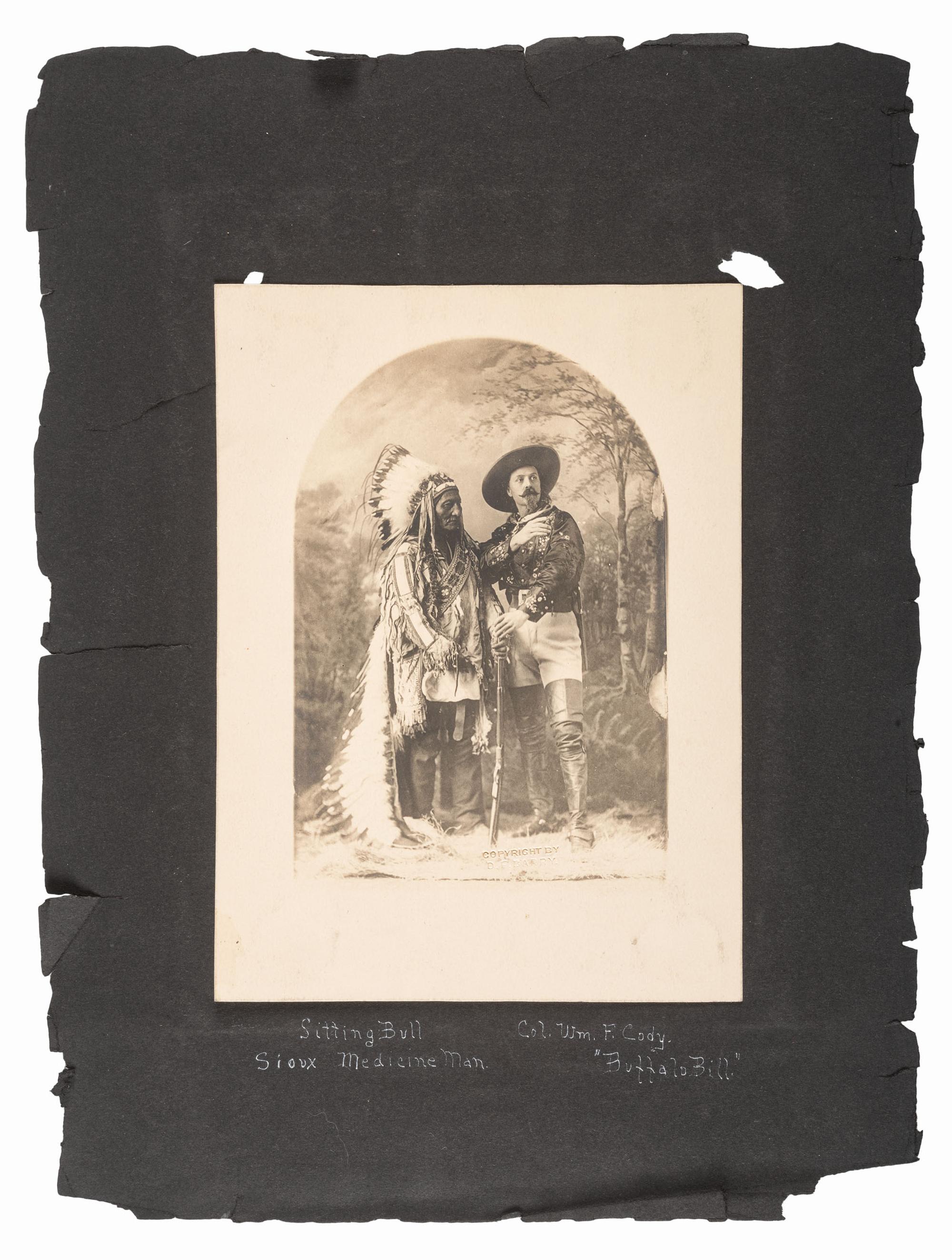 [NATIVE AMERICANS]. BARRY, David F. (1854-1934), photographer. A collection of 51 photographs of Native American subjects, George Armstrong Custer, and personalities and places associated with the Battle of Little Bighorn.