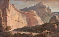 Study for Canyon Morning