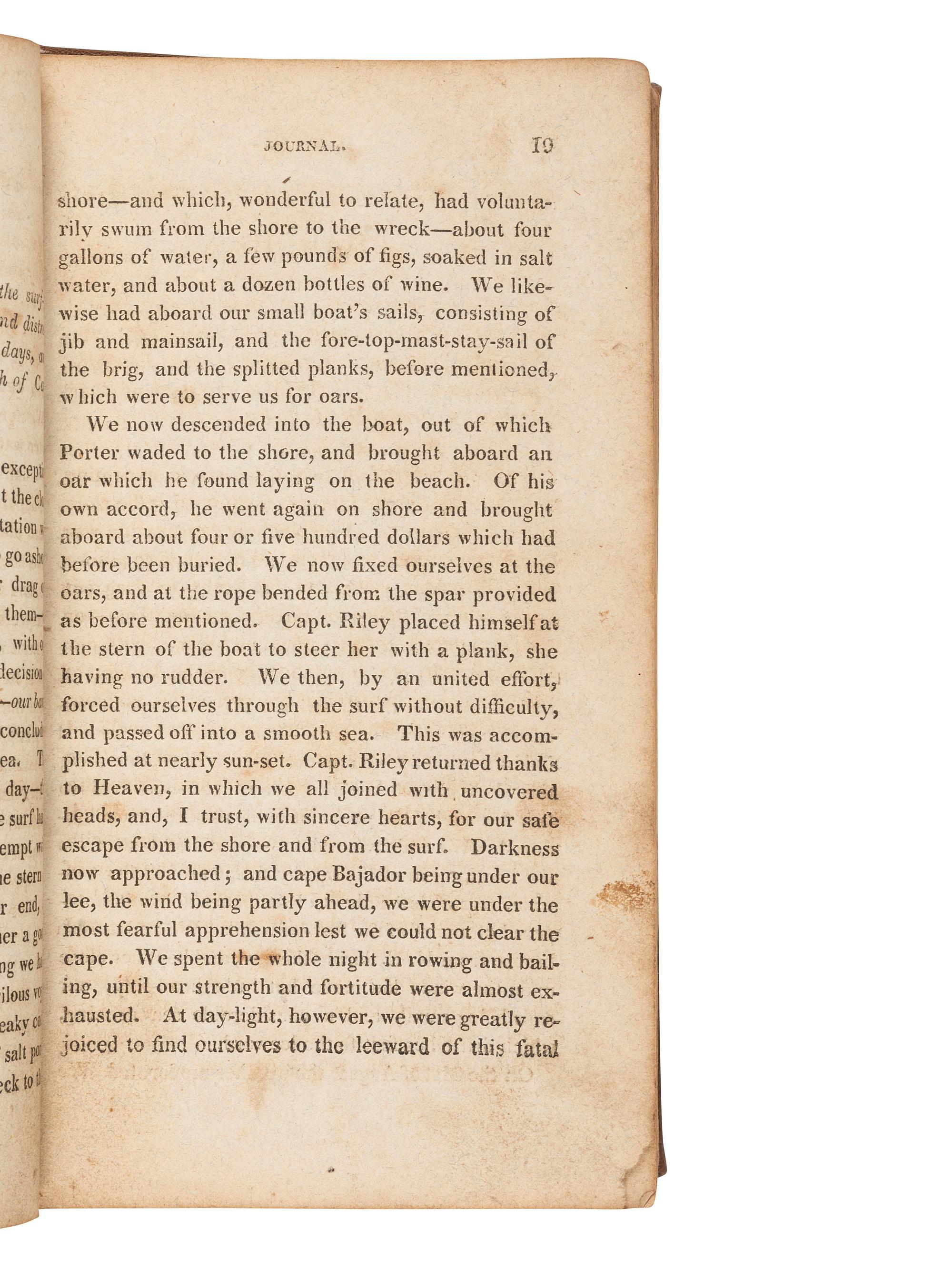 [SHIPWRECKS -- AMERICAN]. A group of 4 early 19th-century works about American shipwrecks, comprising: