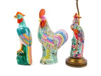 Five Chinese Export Porcelain Figures of Animals