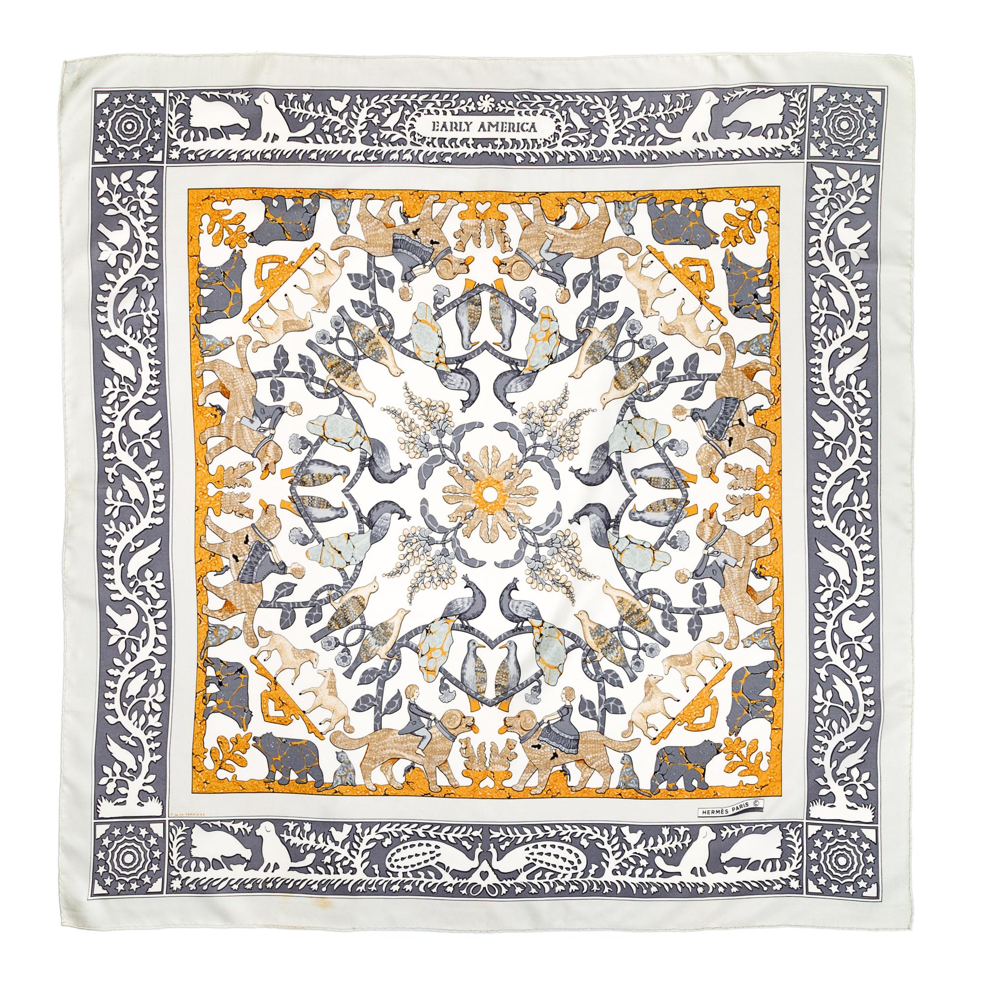 An Hermès 90cm Silk Scarf, 36" x 36".