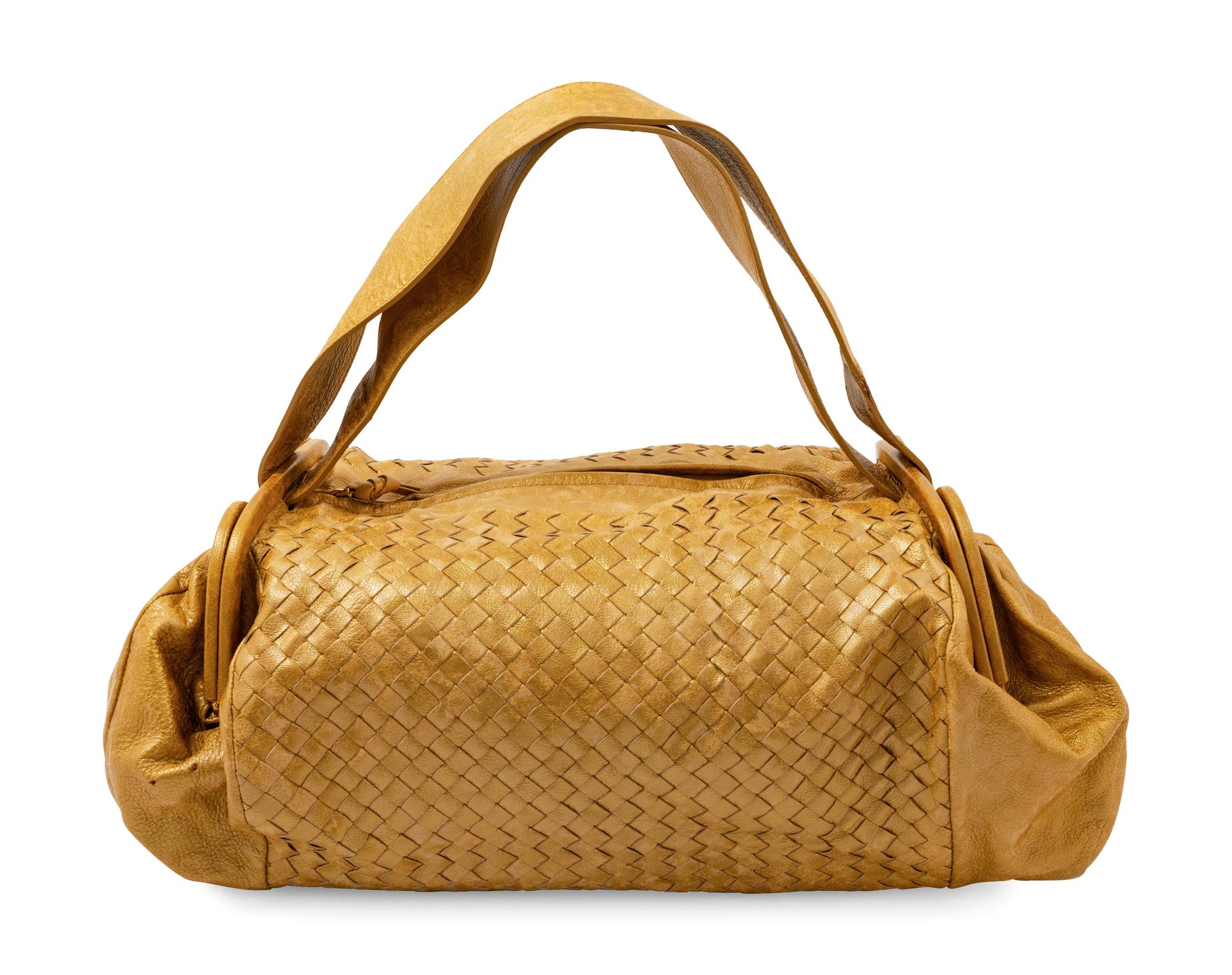 Bottega Veneta Intrecciato Duffel Tote, 1980s