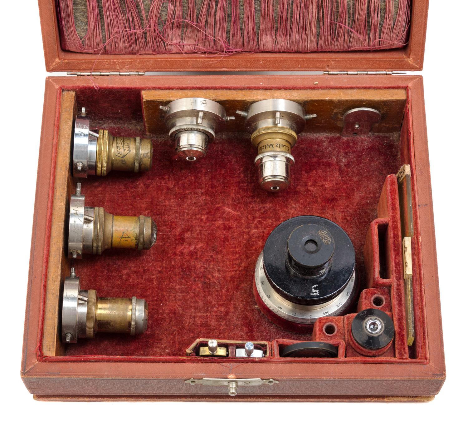 Two Cased Microscopes