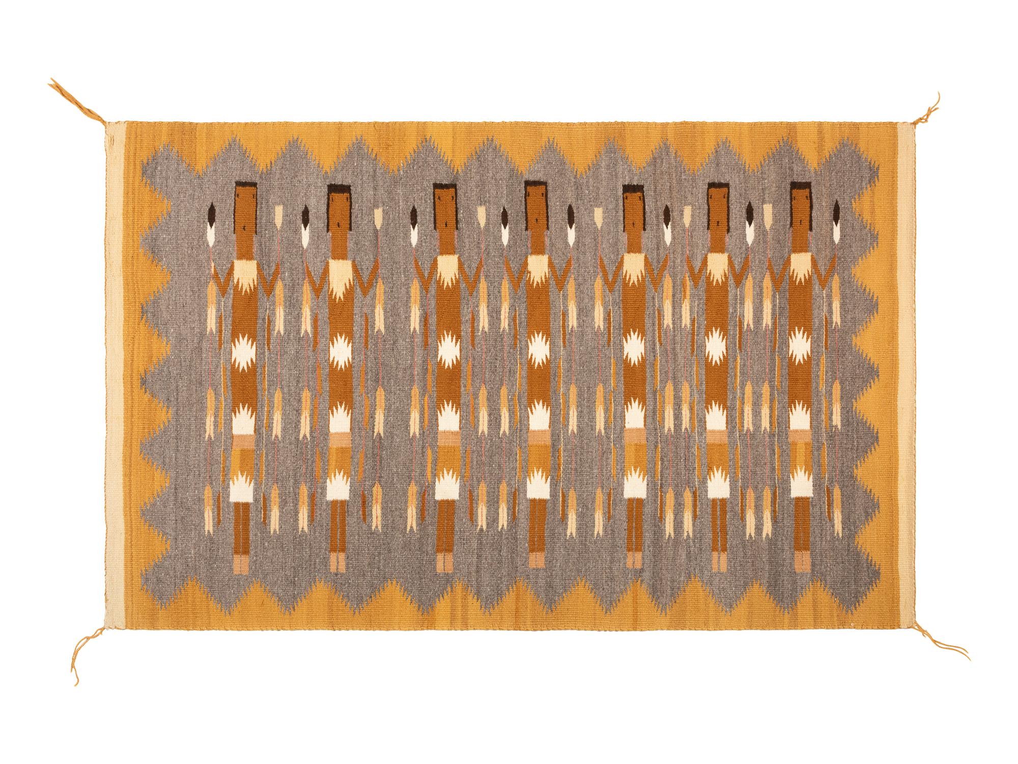 Navajo Yei Weaving [Rug]
