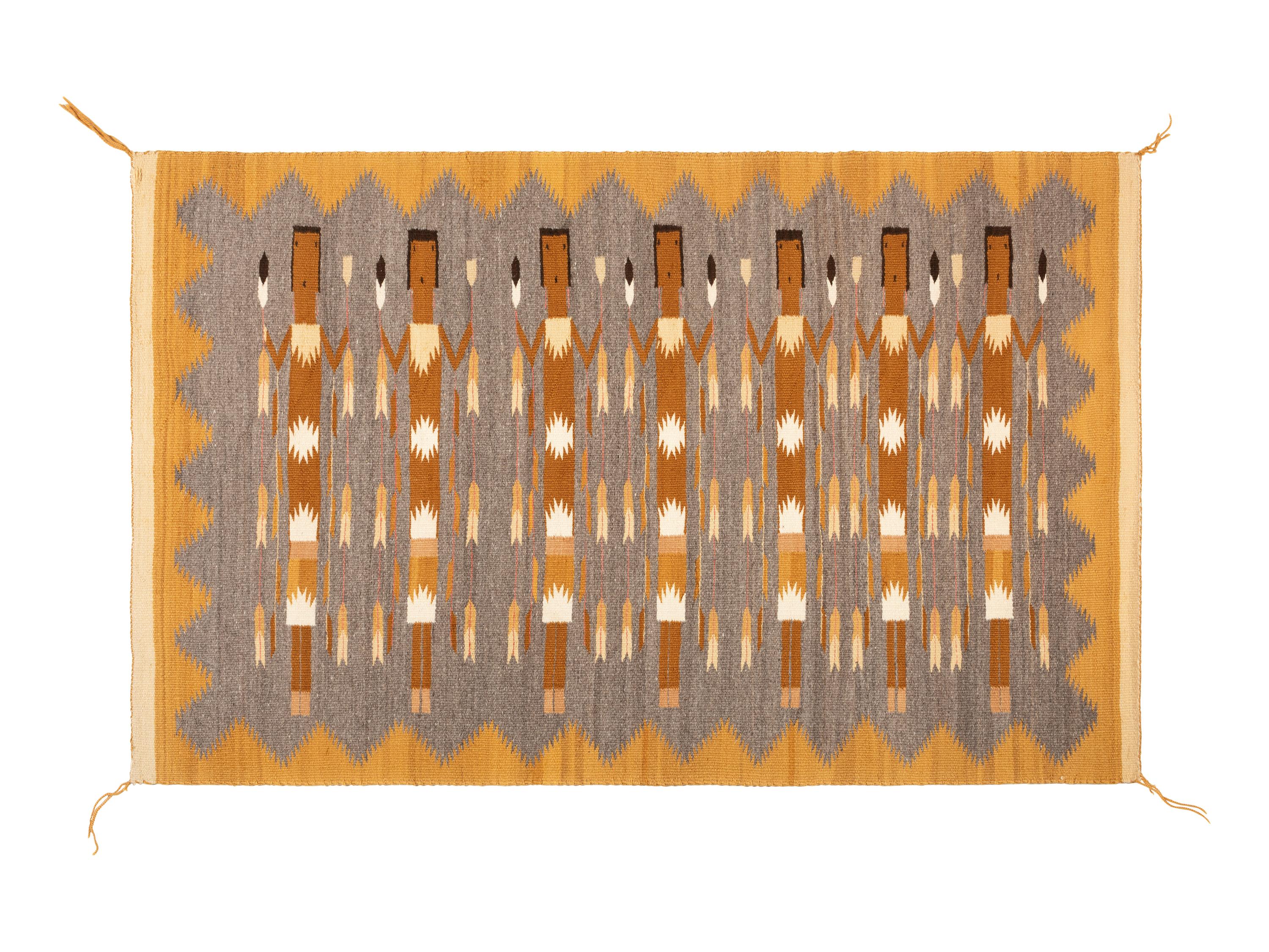 Navajo Yei Weaving [Rug]