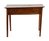A George II Provincial Oak Side Table