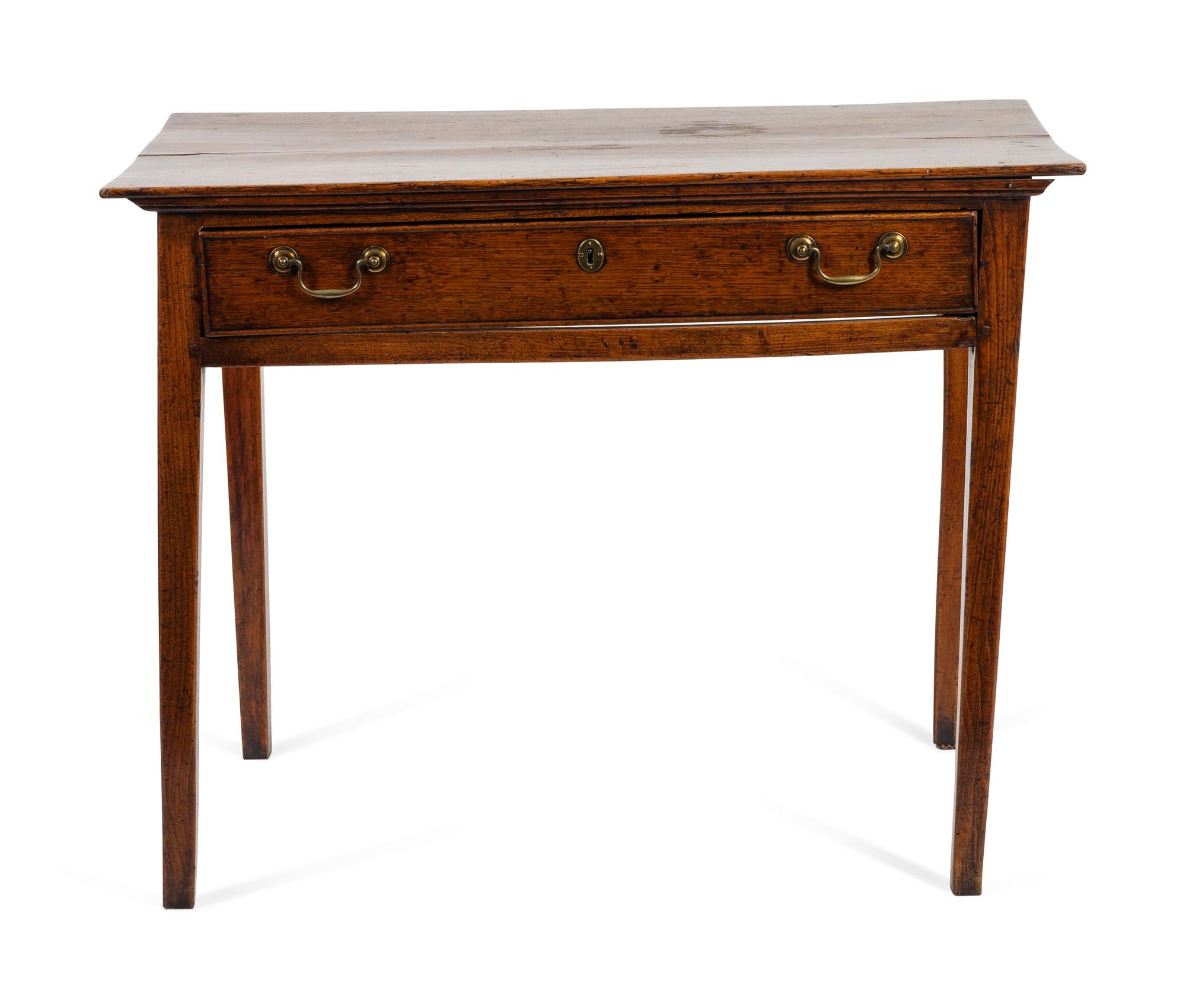 A George II Provincial Oak Side Table
