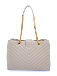 Saint Laurent Monogram Matelassé Shoulder Tote