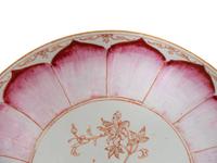 A Large Chinese Famille Rose Lotus Bowl