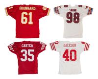 A Group of Four Vintage Football Jerseys from The Collection of Sports Super Agent Steve Zucker,