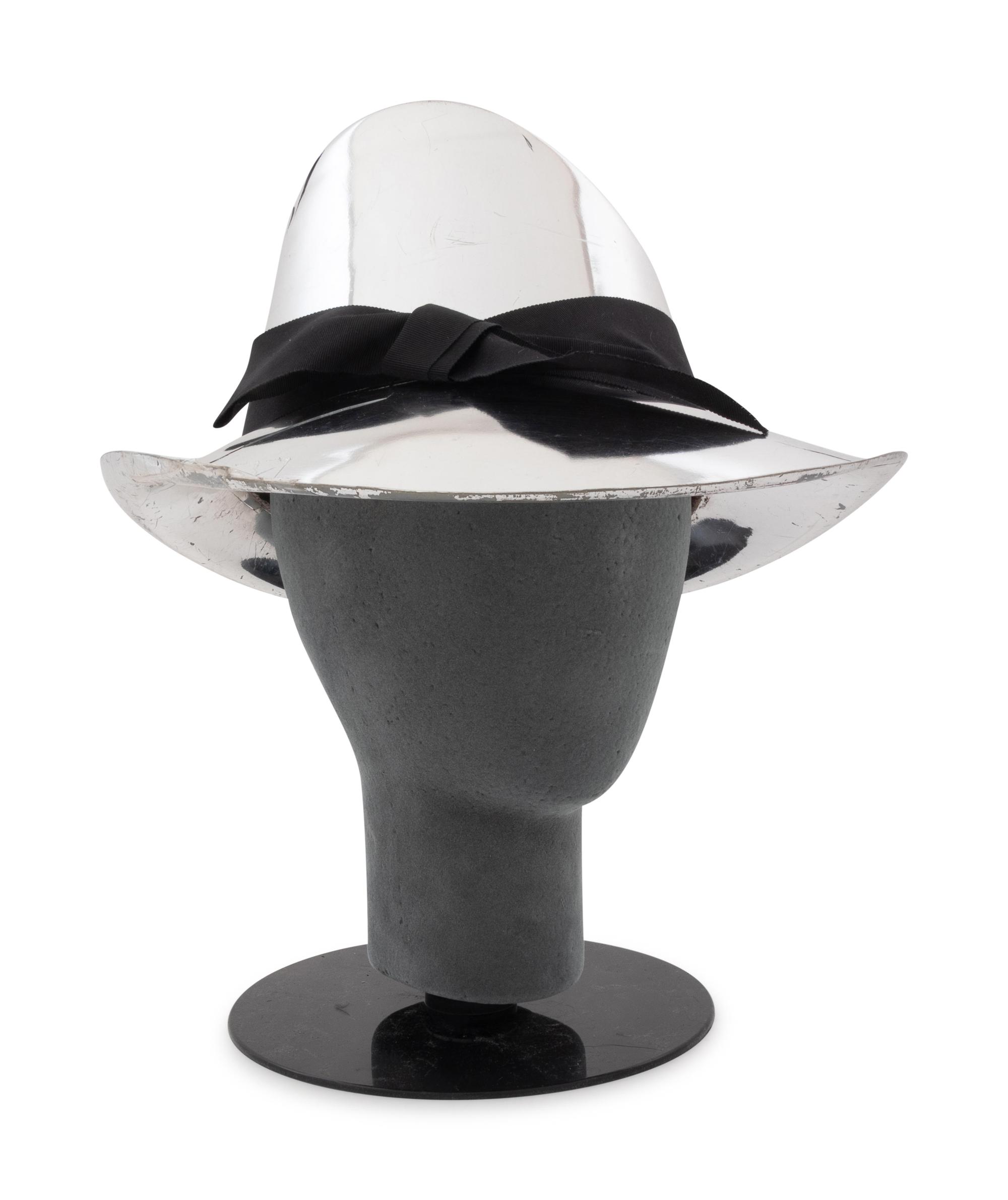 12 Assorted Hats and a Pair of Feathered Cuffs, 1970-2000s