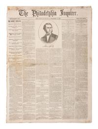 [CIVIL WAR]. 100+ issues of the Philadelphia Inquirer, New York Herald, and New York Tribune.