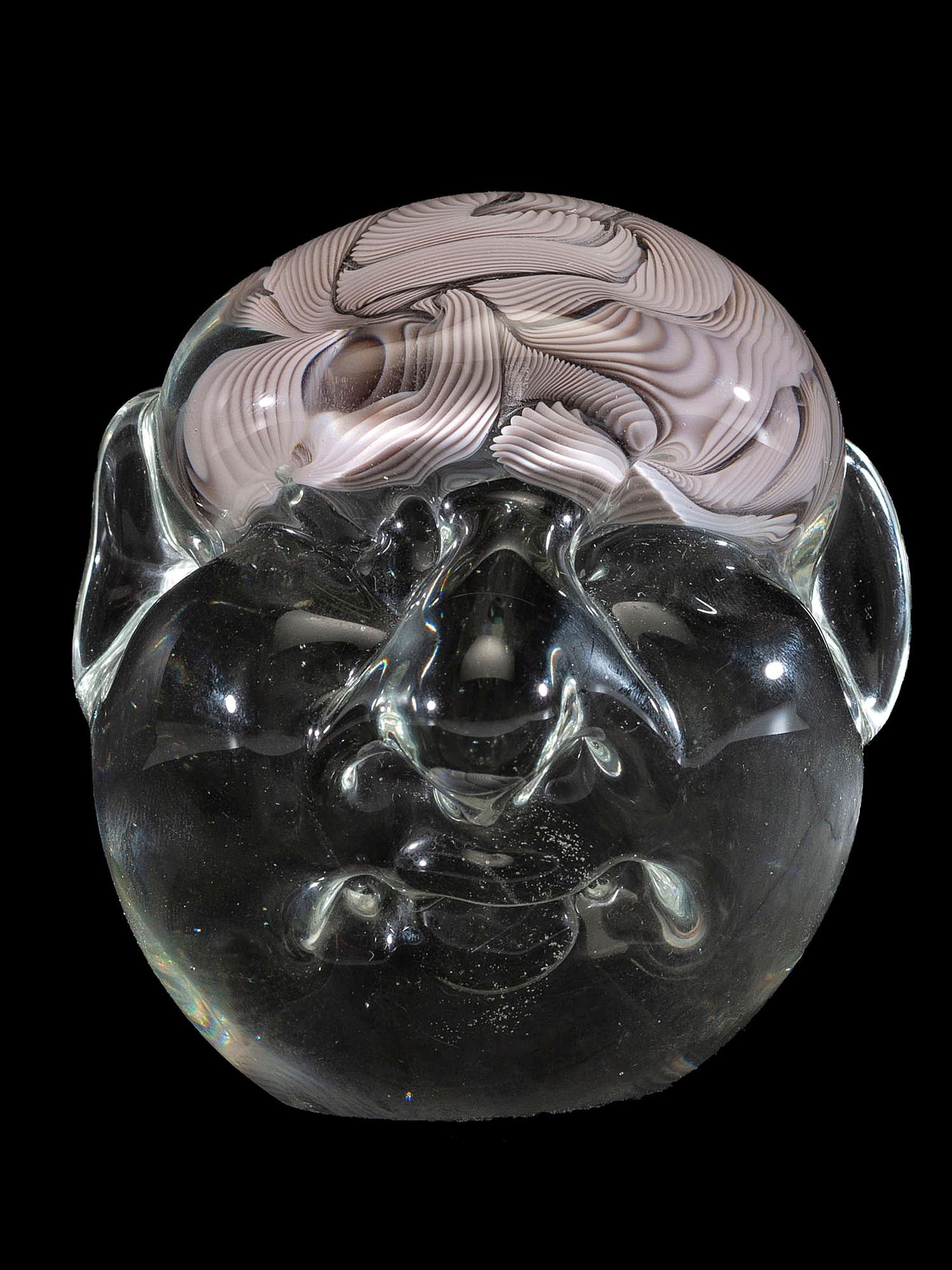 Four Glass Paperweights