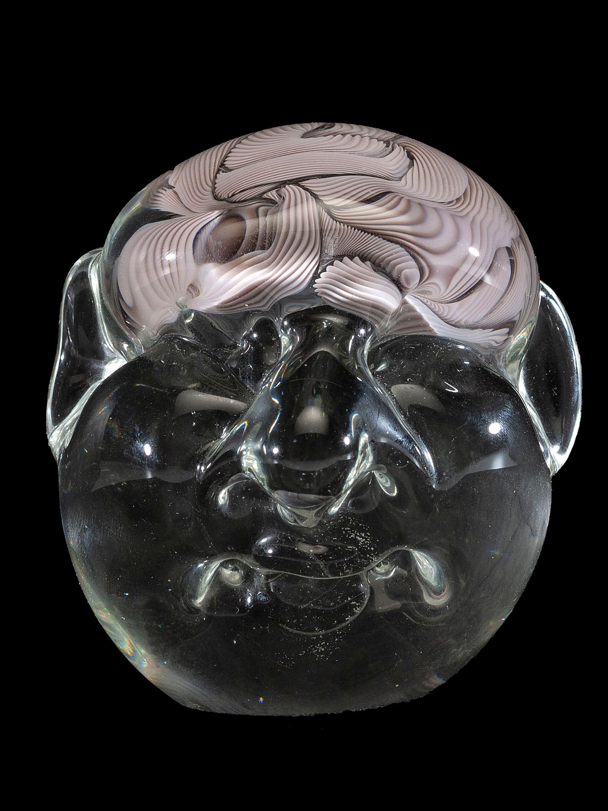 Four Glass Paperweights