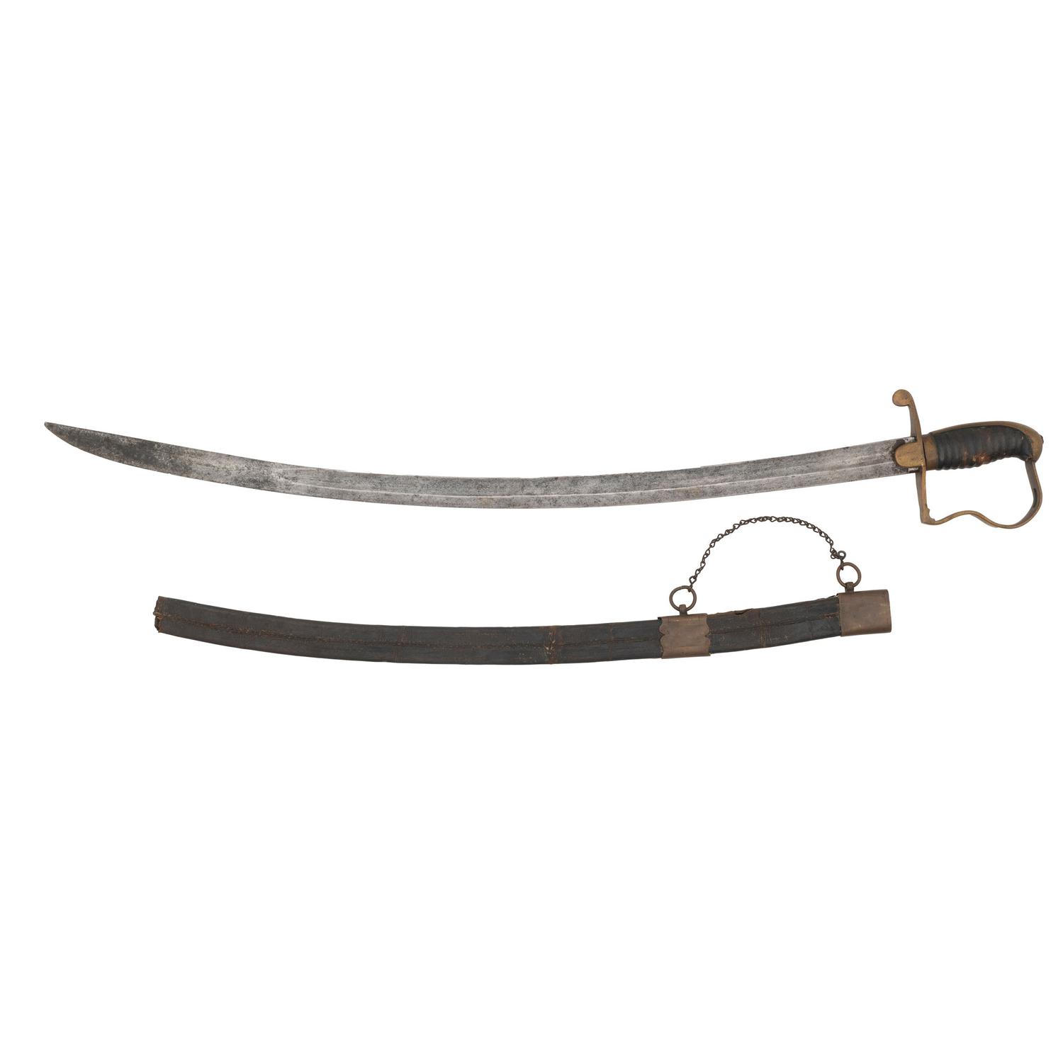 American Militia Light Artillery Saber ca.1810-1840
