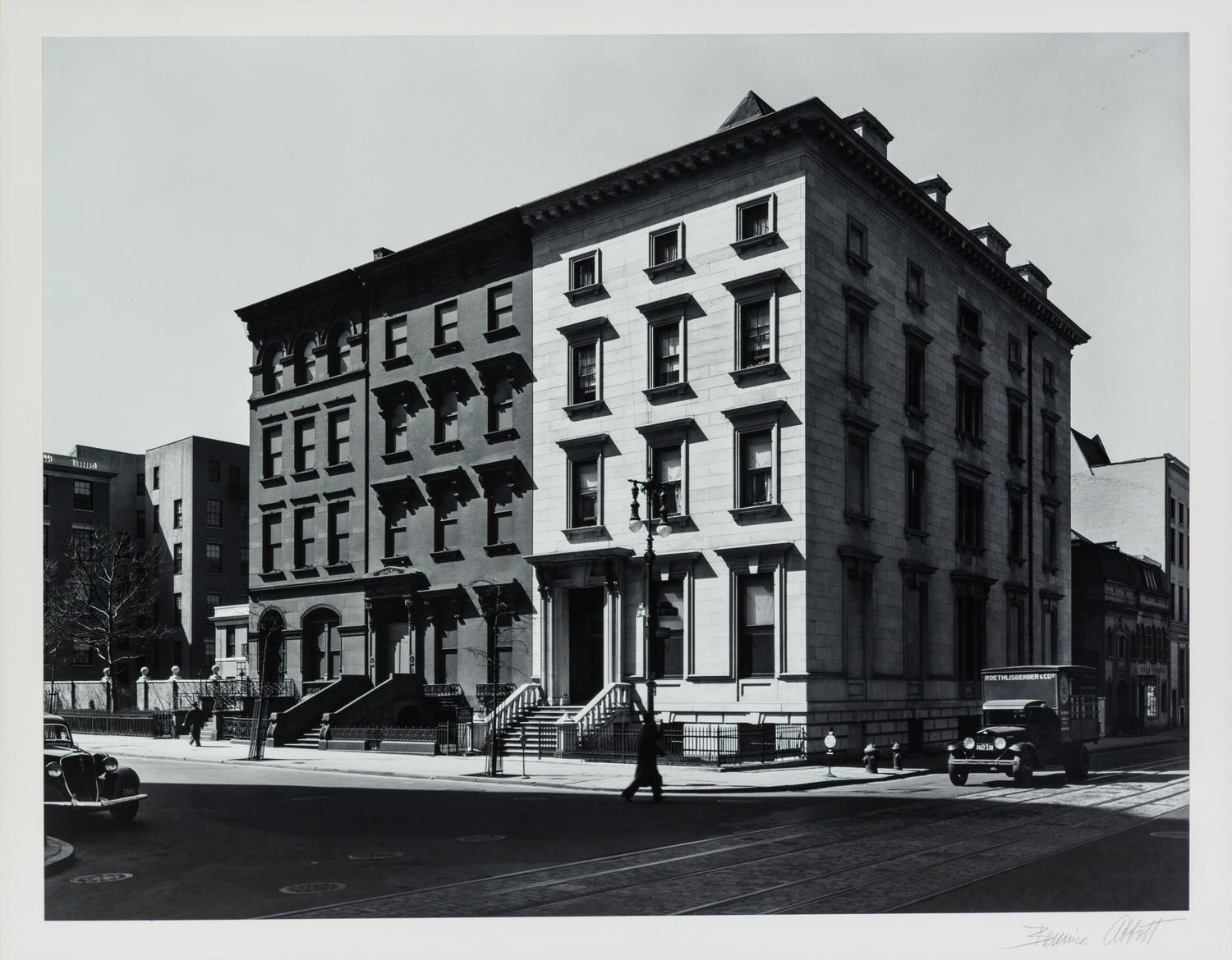 Berenice Abbott, (American, 1898-1991), 5th Avenue at 8th Street, NYC, 1934