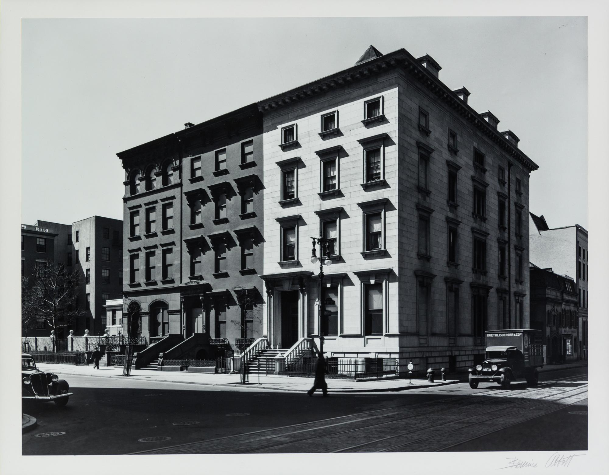 Berenice Abbott, (American, 1898-1991), 5th Avenue at 8th Street, NYC, 1934