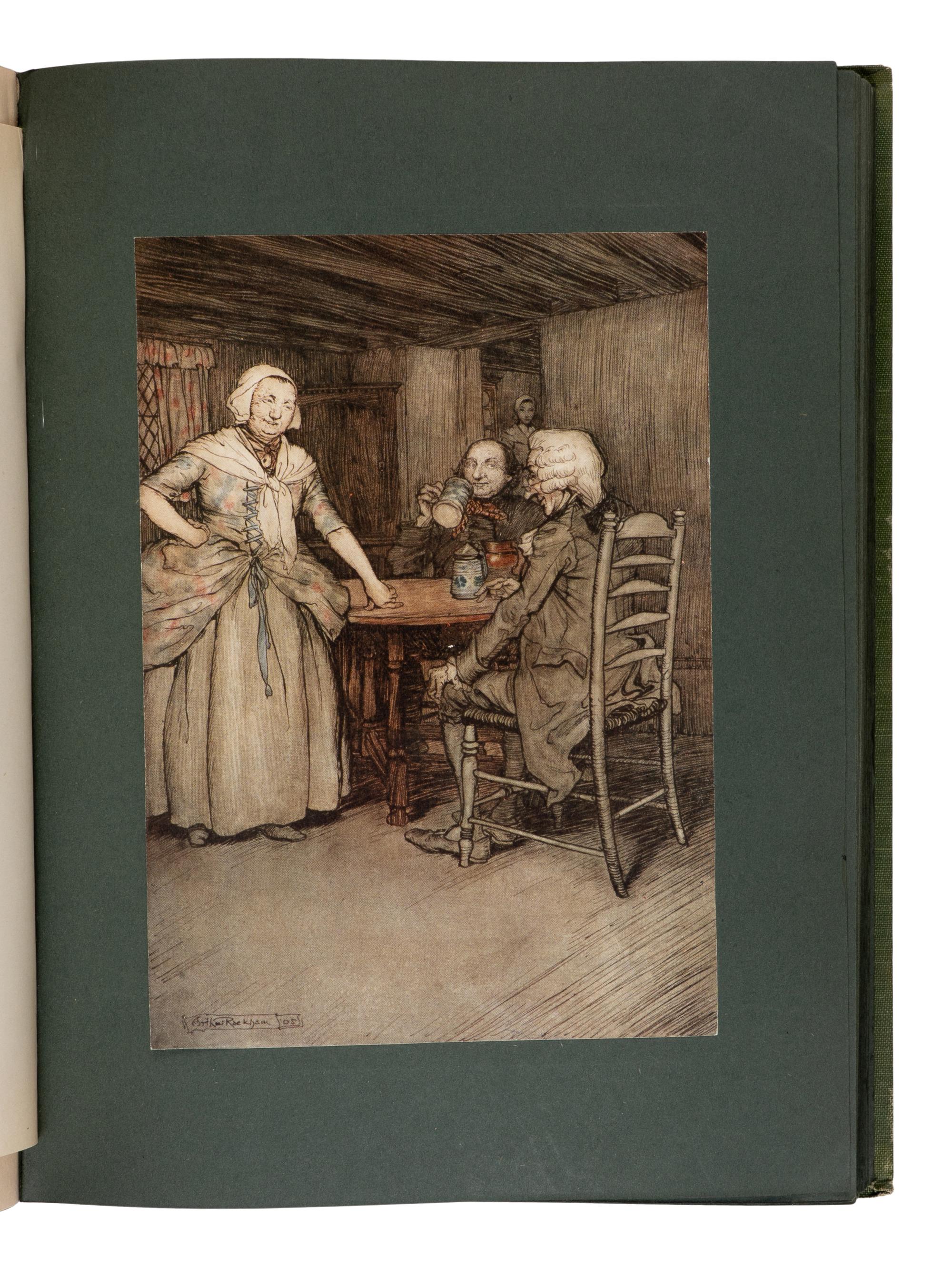 RACKHAM, Arthur (1867-1939), illustrator. A group of 4 titles illustrated by Rackham, comprising: