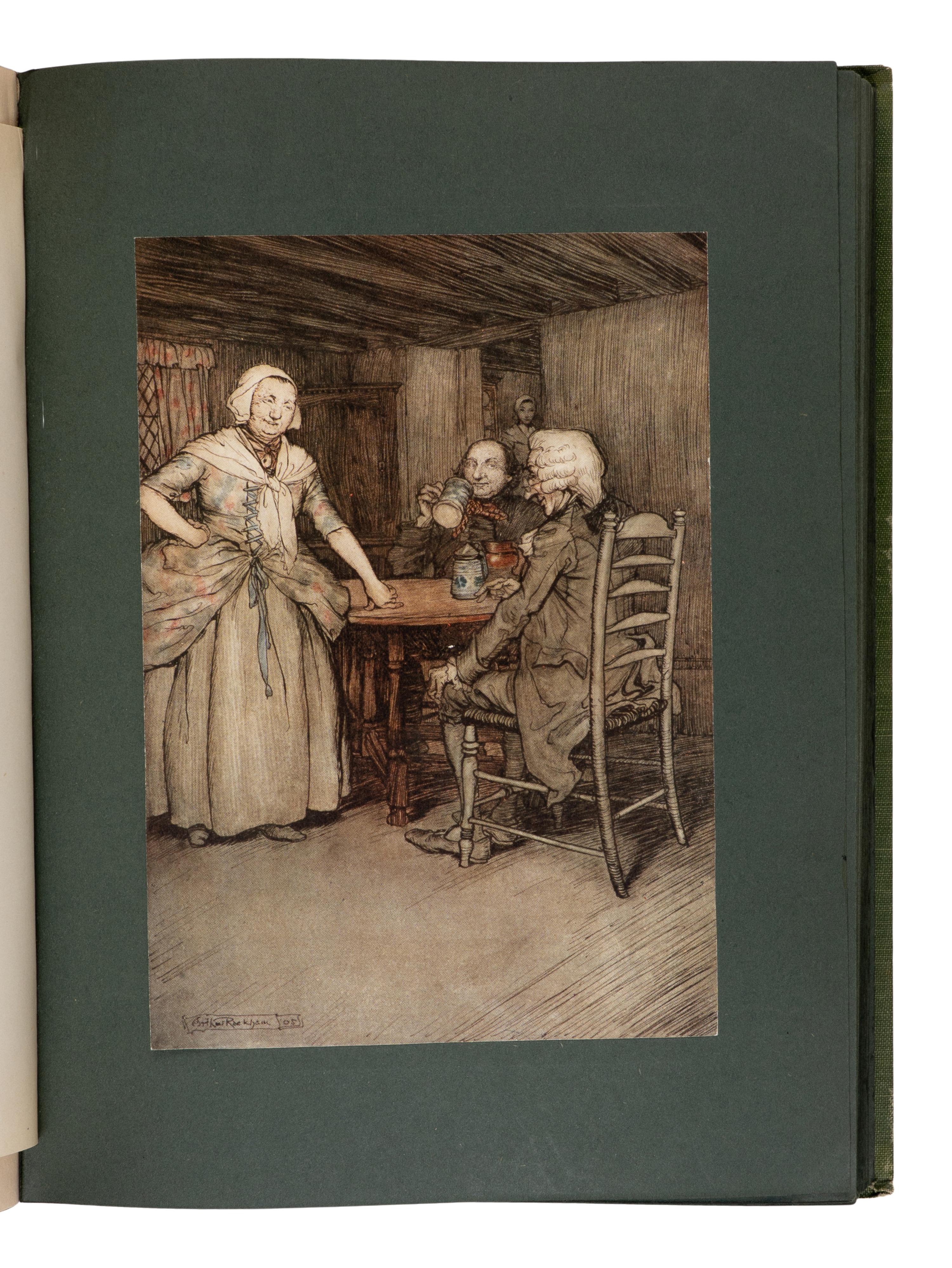 RACKHAM, Arthur (1867-1939), illustrator. A group of 4 titles illustrated by Rackham, comprising: