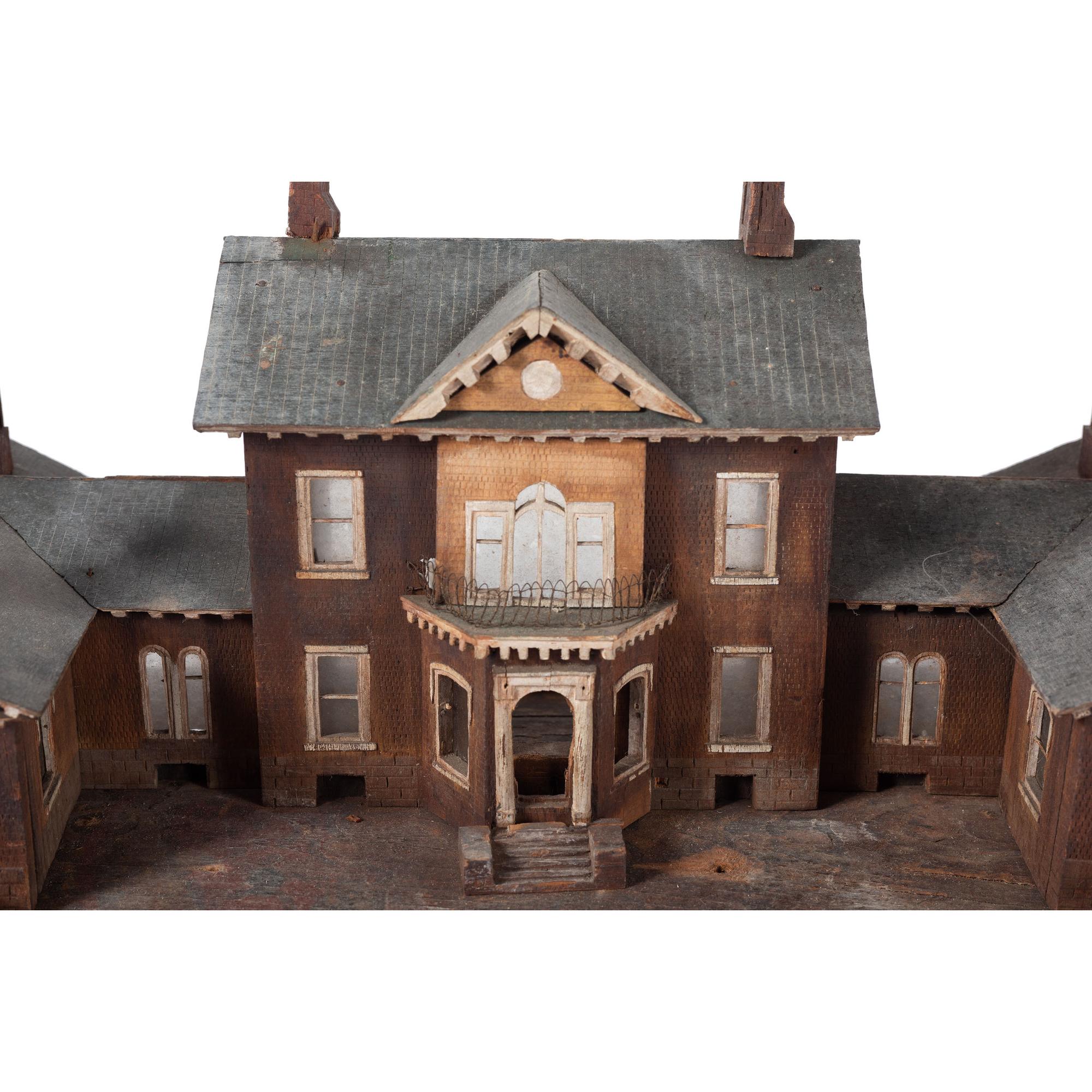 A Carved Wood Model of Ashland, Lexington, Kentucky