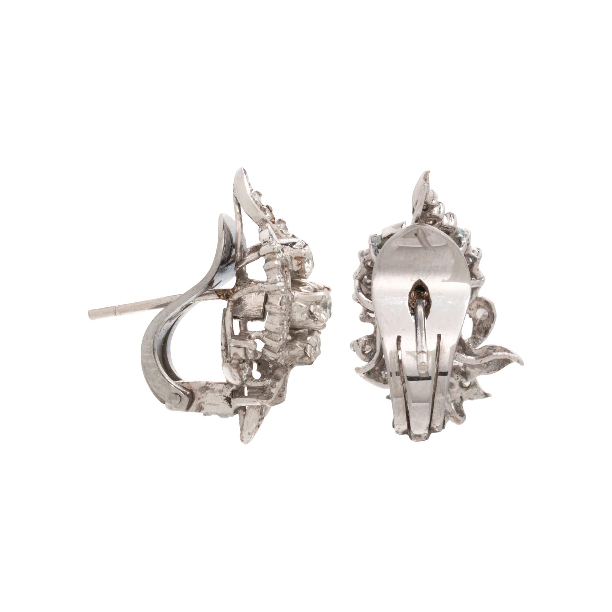 DIAMOND CONVERTIBLE PENDANT EARRINGS