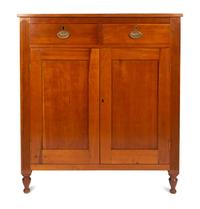 A Federal Style Cherrywood Cabinet