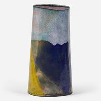 June Schwarcz (American, 1918-2015) Polychrome Enamel Vessel, USA, 2000