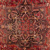 A Heriz Rug