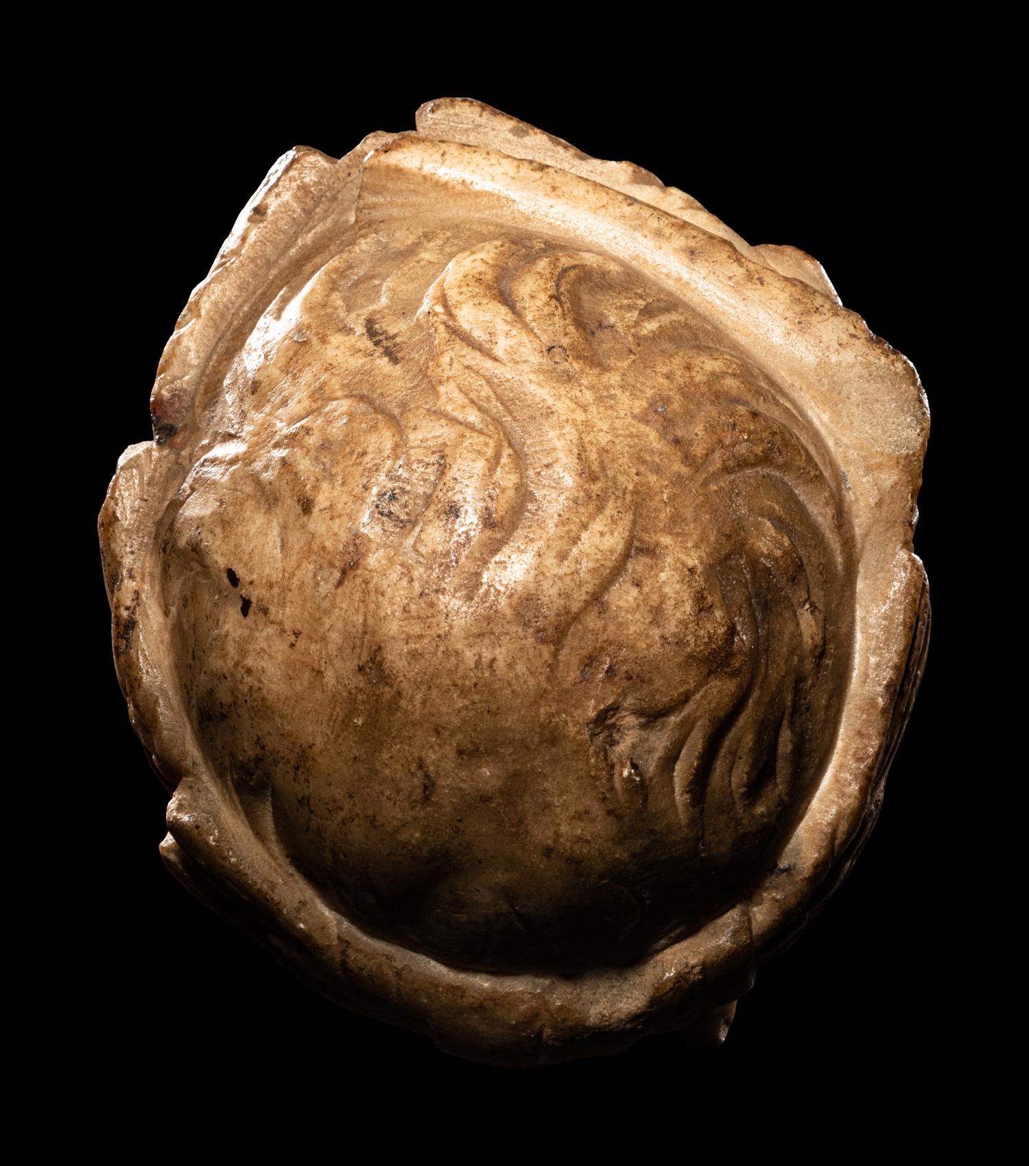 A Roman Marble Head of Eros