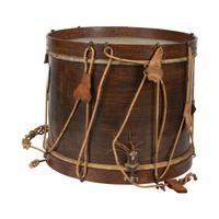 Civil War-era William Hall & Son Field Drum Presented to Priv. John Stephenson by Officers of the 48th NY Infantry