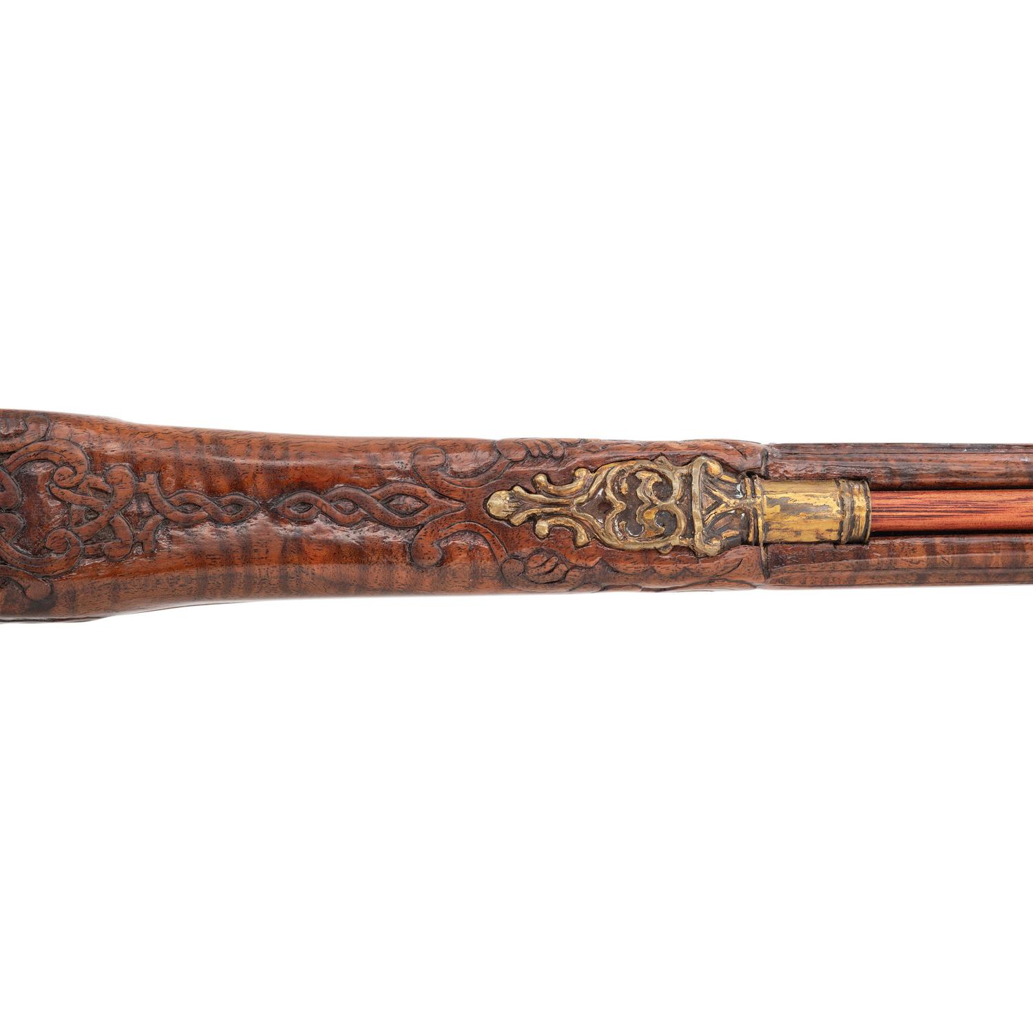 Contemporary Flintlock Jaeger Rifle after Georg Keiser of Vienna