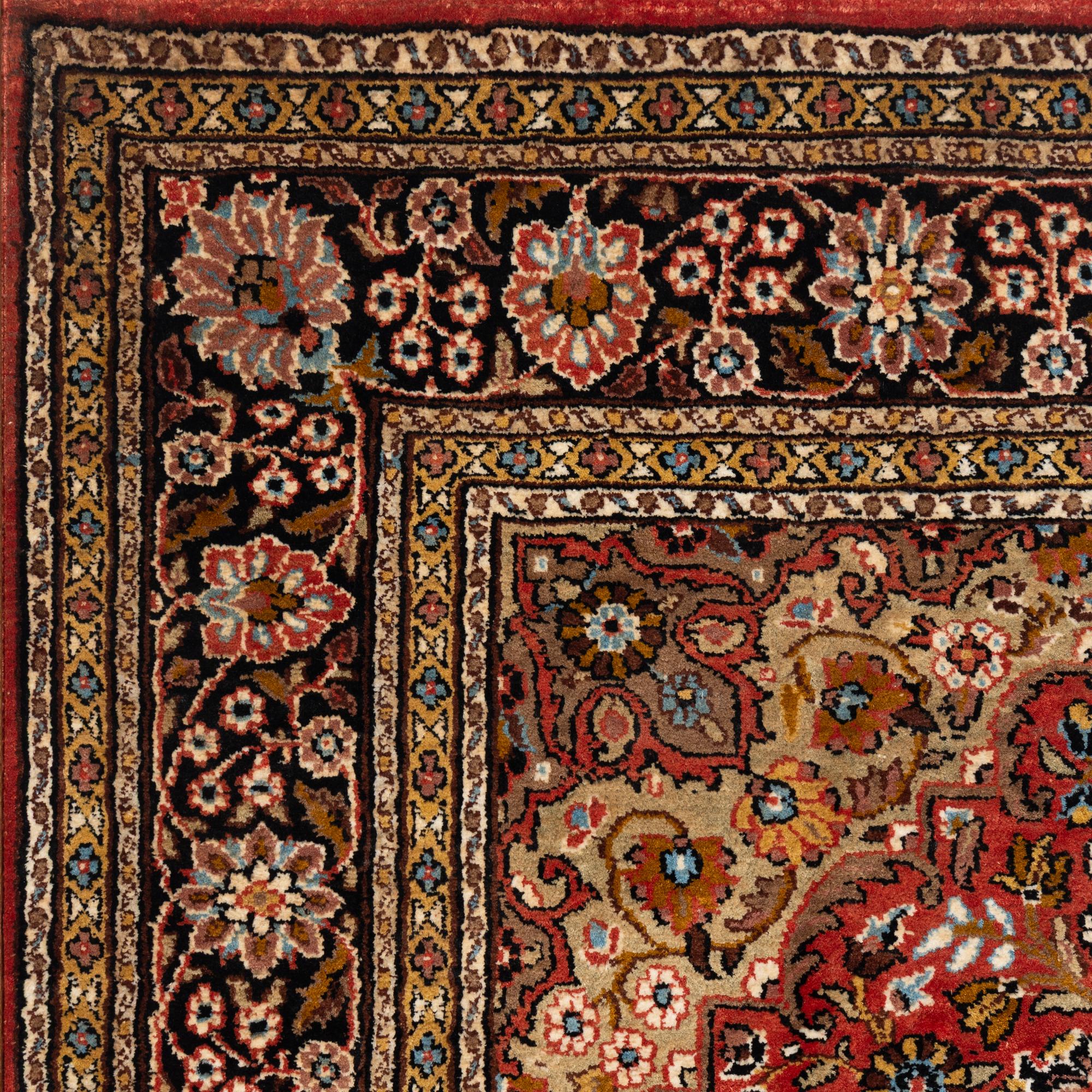 A Hereke Silk Prayer Rug