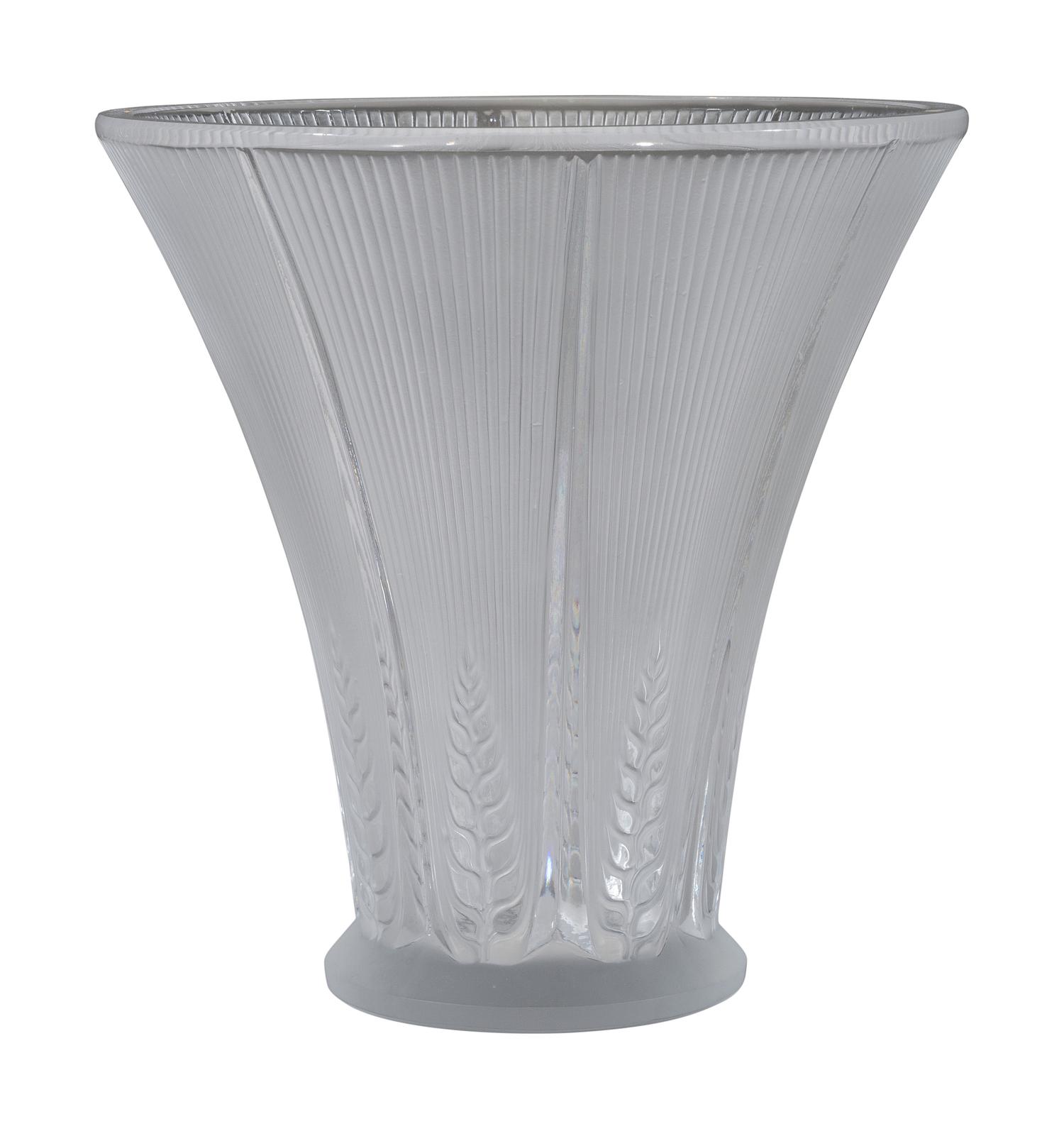 A Lalique Epis Vase