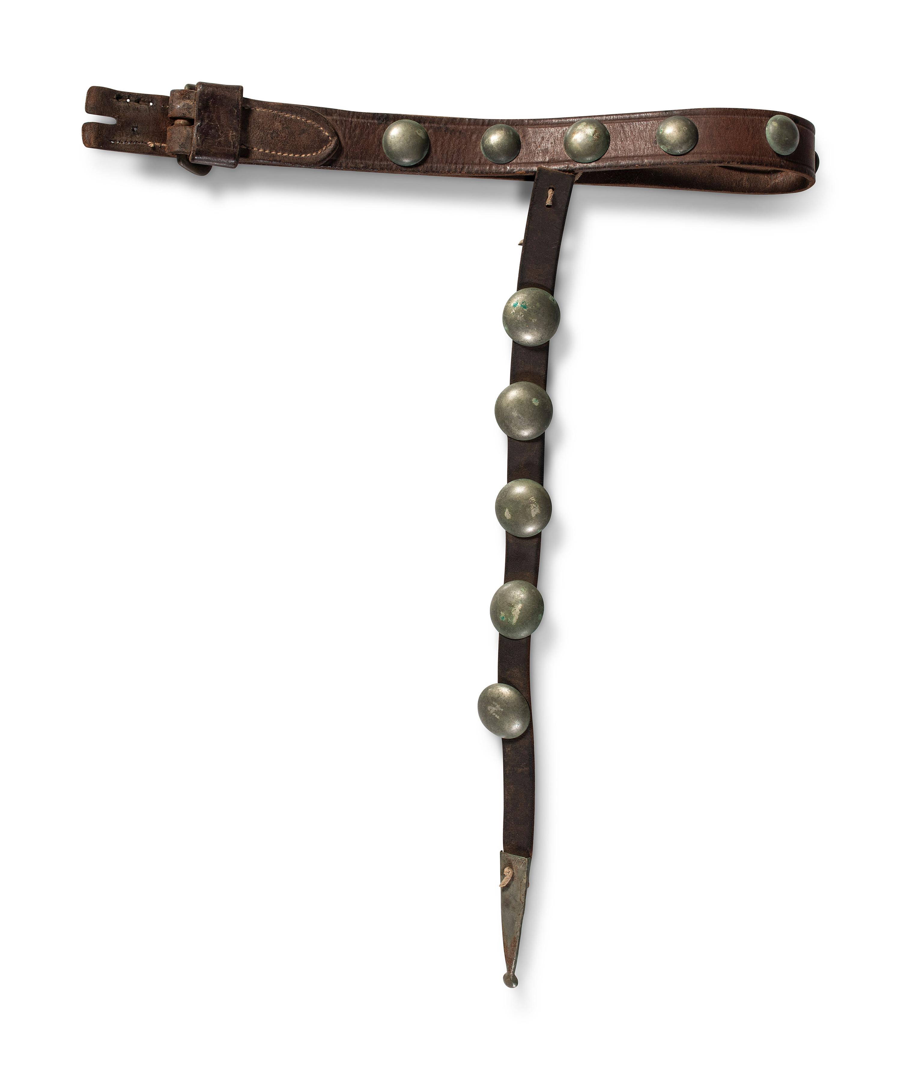 Southern Plains Young Woman's Concha Belt