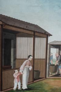 China Trade Painting, 19th Century