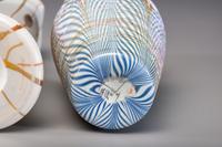 Eight American Art Glass Vases